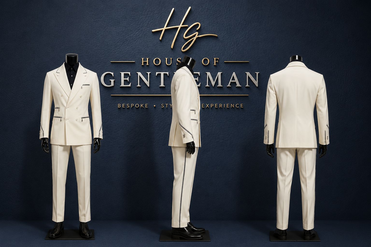 House of Gentleman Store Display - Premium Menswear Collection